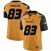 Missouri Tigers 83 Kellen Winslow Gold Nike College Football Jersey Dzhi,baseball caps,new era cap wholesale,wholesale hats
